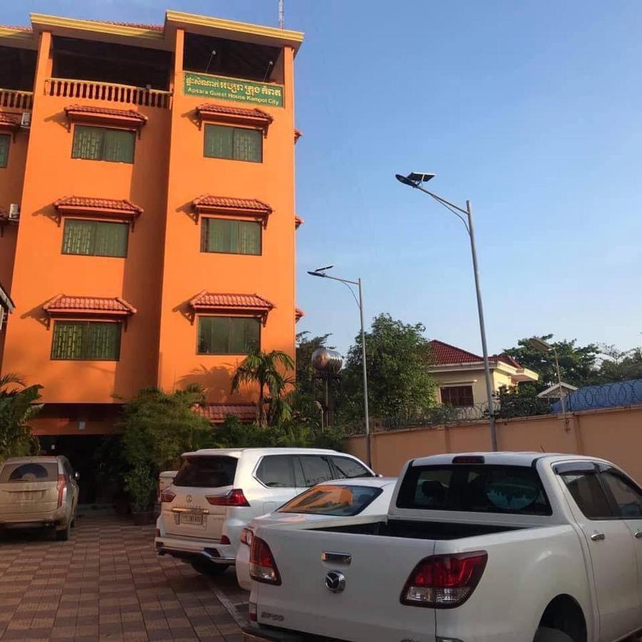 Apsara Guest House Kampot City Buitenkant foto