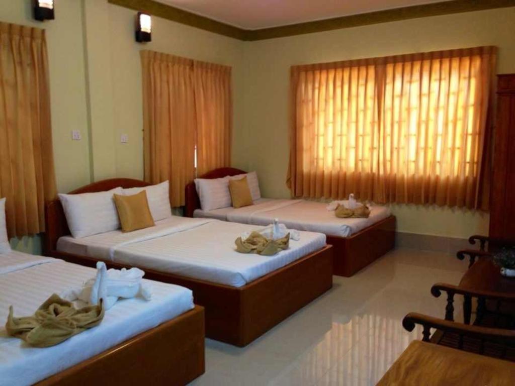 Apsara Guest House Kampot City Kamer foto
