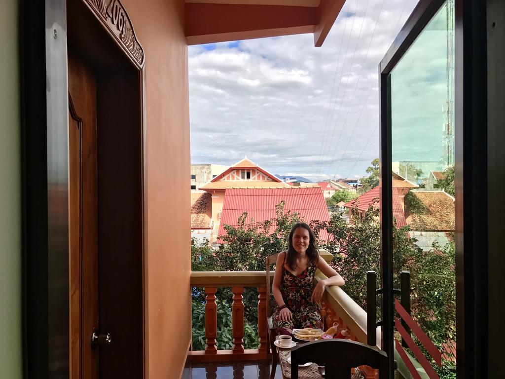 Apsara Guest House Kampot City Buitenkant foto