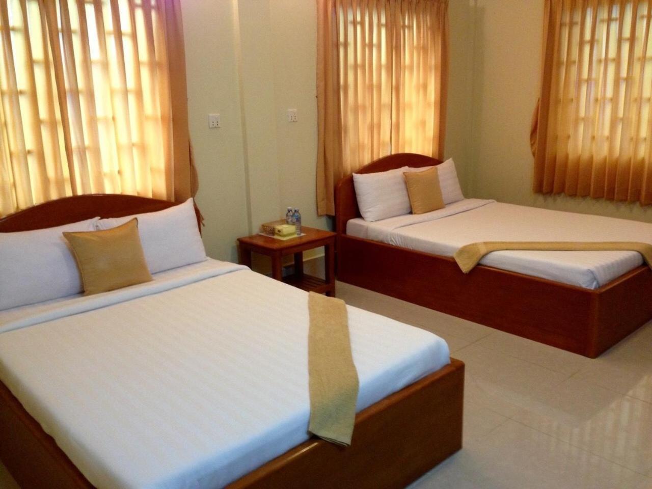 Apsara Guest House Kampot City Buitenkant foto